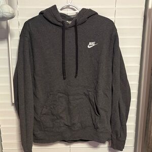 Nike Women Charcoal Gray Hoodie